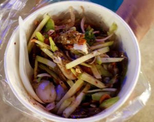 Oyster Mango Salad