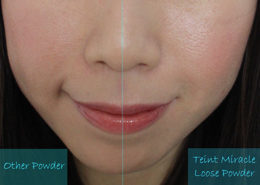 Pores and fine lines more visible with Teint Miracle Loose Powder