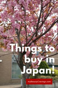 Beauty Items to buy from Japan