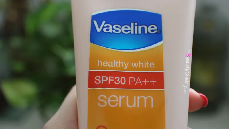 vaseline sunblock for face