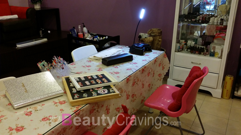 Cosy corner of De' Touch Beauty Care Nail Salon