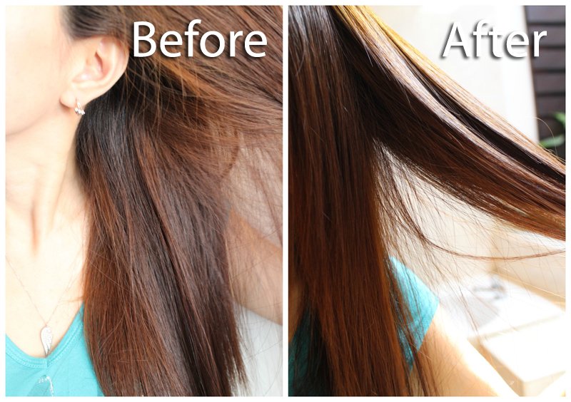 Before-After a haircut at Kimage (Tampines)