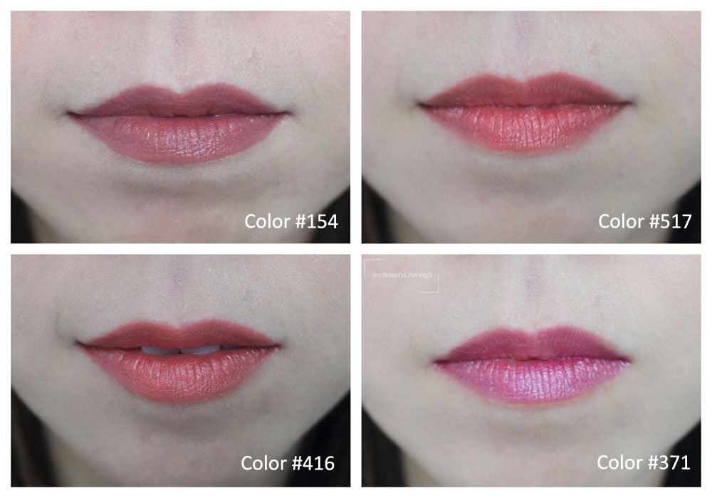Chifure Lipstick S Swatches