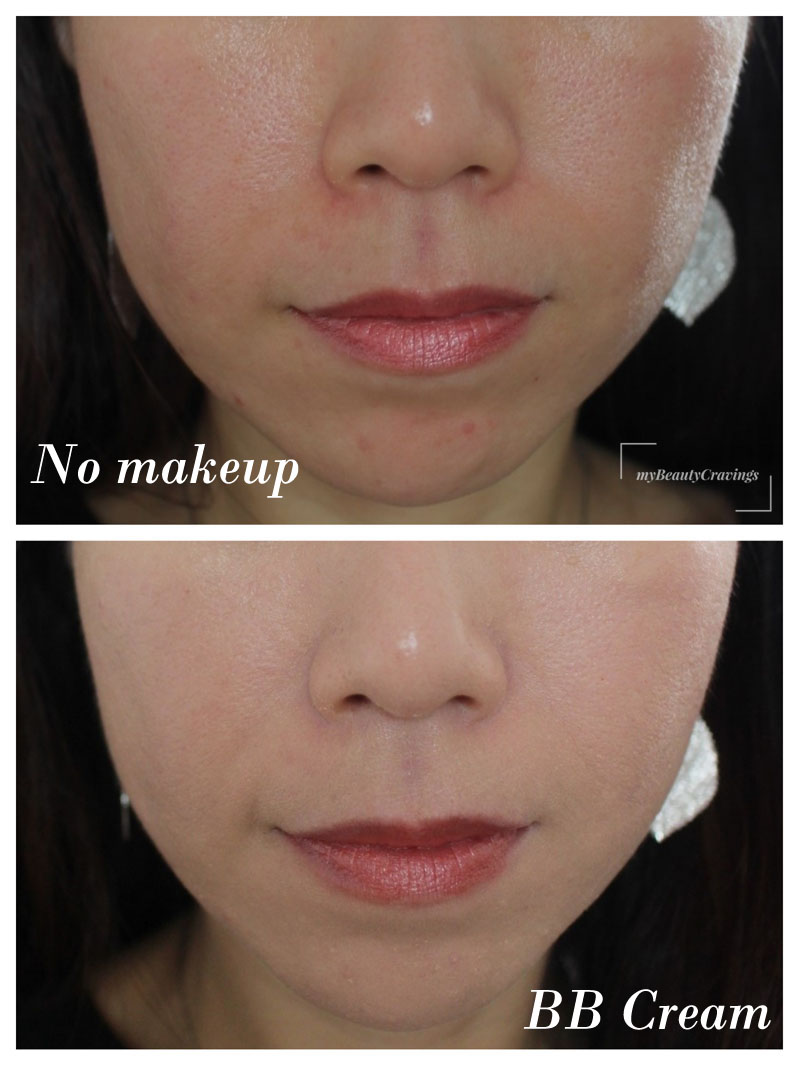 Cezanne BB Cream Before-After