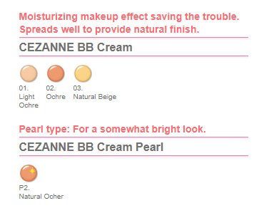 Cezanne BB Cream All in One Foundation