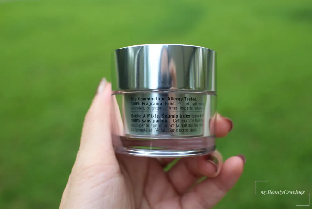 clinique smart night before and after