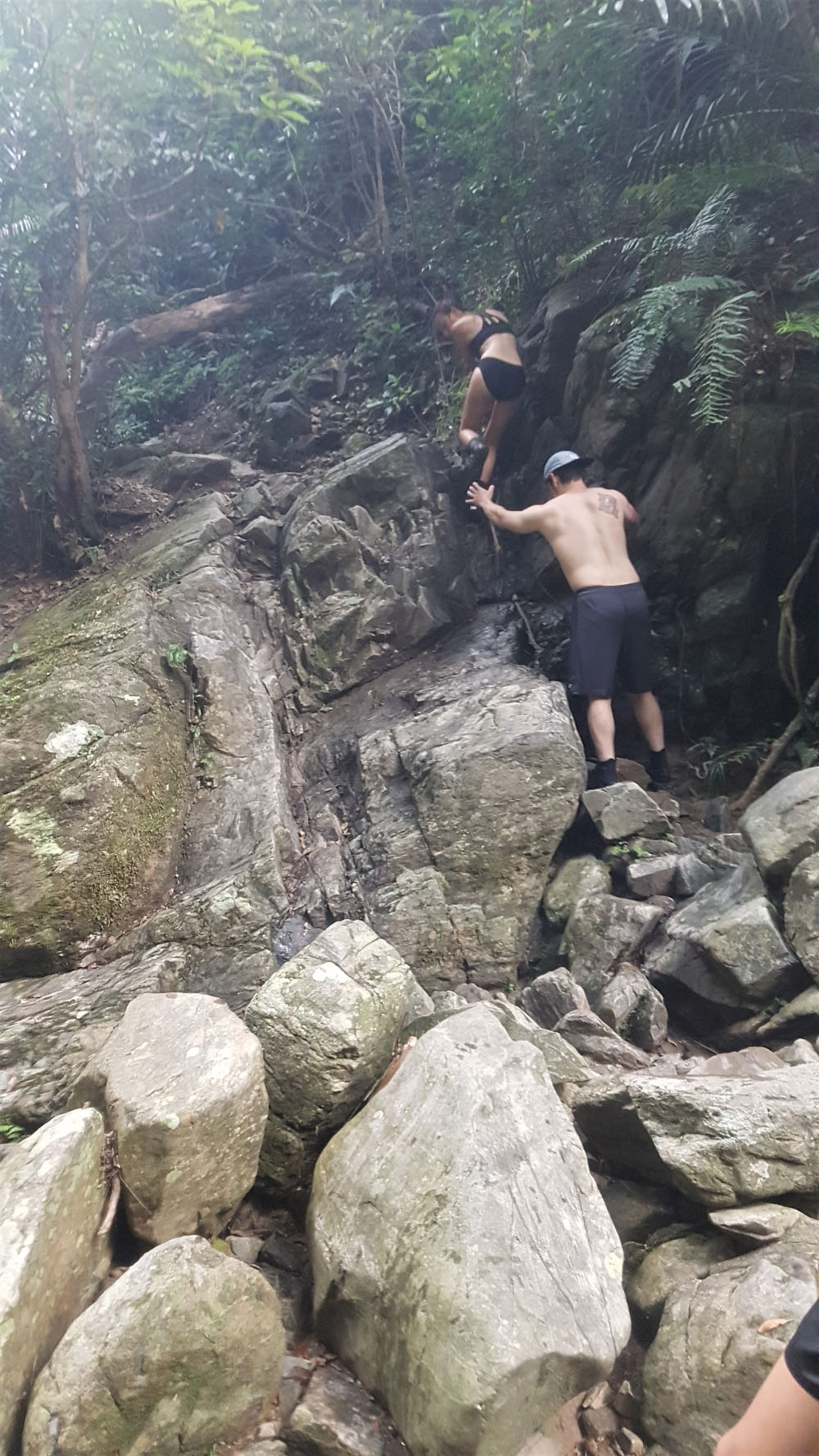 Ta-Taki Falls Rock Climbing