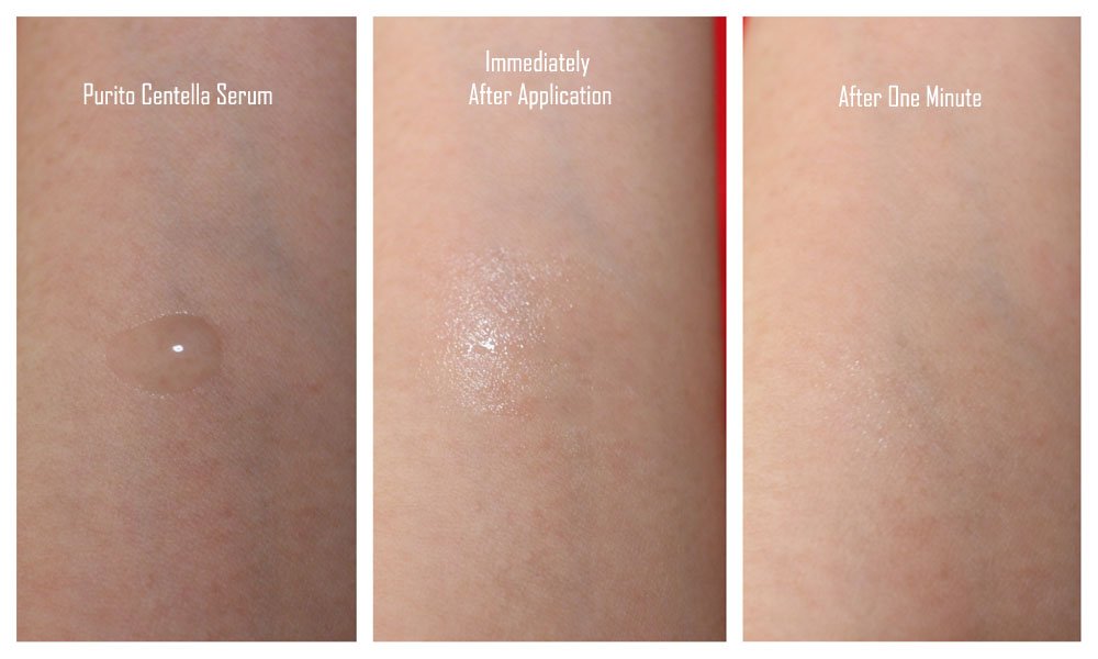 Before-After Purito Centella Serum