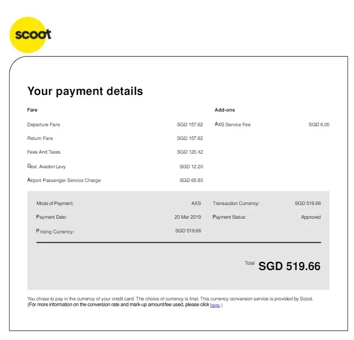 Review: Scoot from Singapore to Osaka - Direct TR804 myBeautyCravings