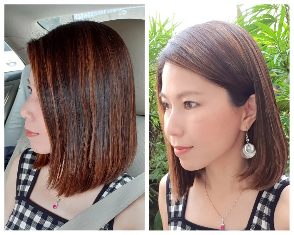 How Kimage Parkway Parade turned my thick & frizzy hair into a Stylish Bob  that I love (C Curl Rebonding Review) » myBeautyCravings