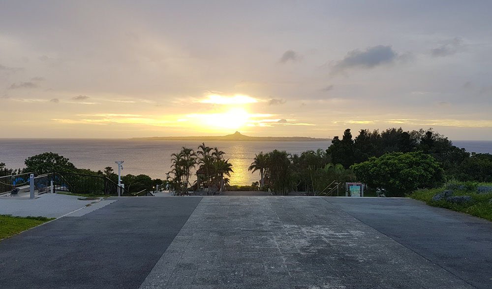 Okinawa Ocean Expo Park Sunset