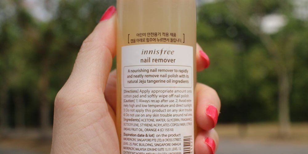 5 Things To Love About Innisfree Nail Remover It S Not Just Speedy In Removing Stubborn Polish Mybeautycravings