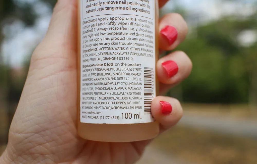 5 Things To Love About Innisfree Nail Remover It S Not Just Speedy In Removing Stubborn Polish Mybeautycravings
