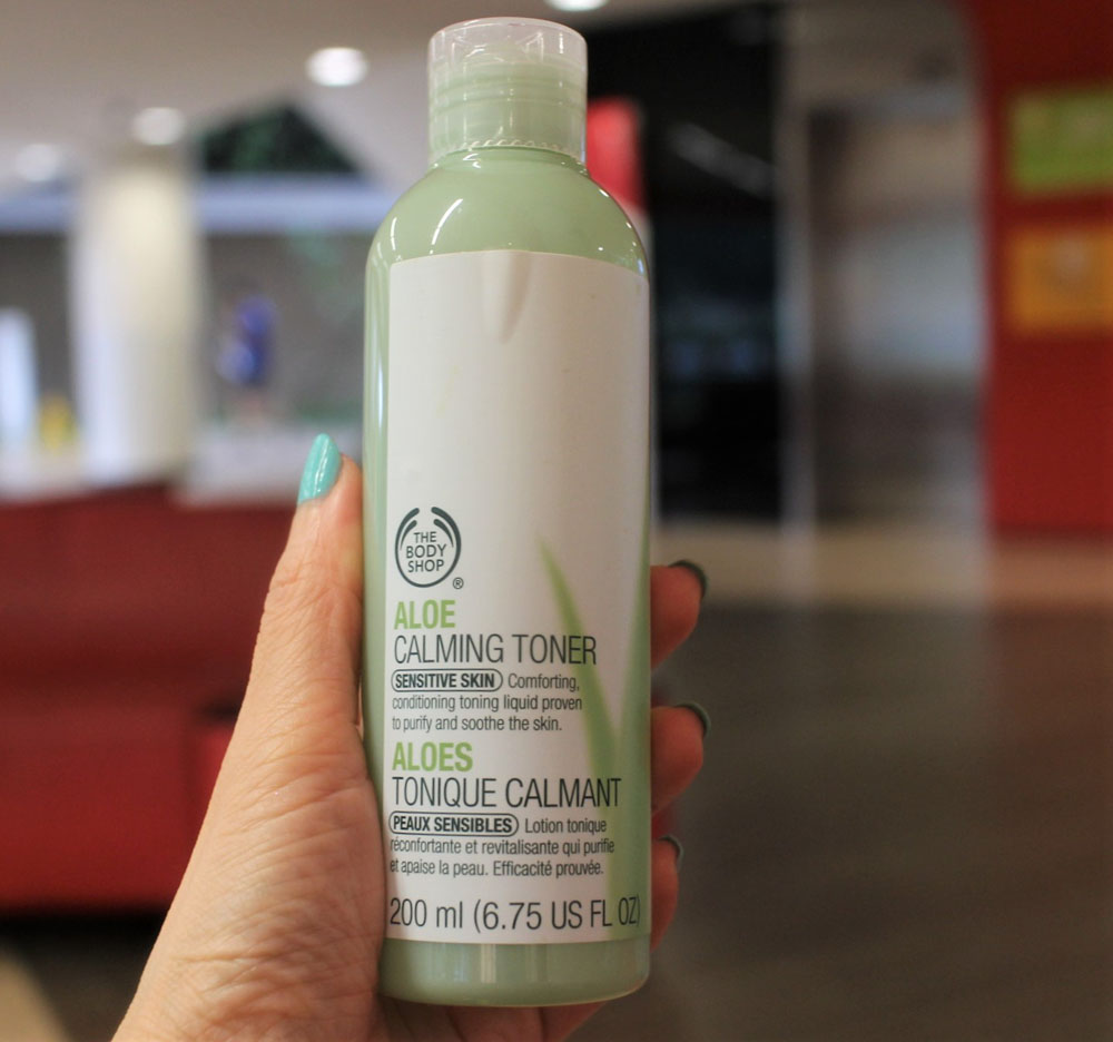 How The Body Shop Aloe Calming Toner dry skin with gentle ingredients » myBeautyCravings