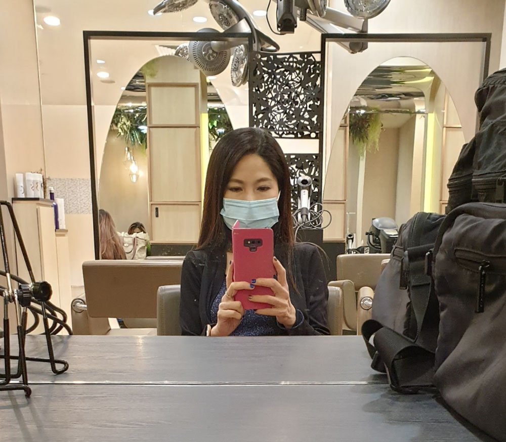 Hair colouring diarrhoea