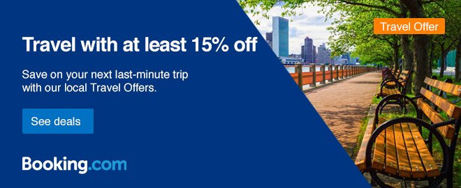 booking.com promo 15% off