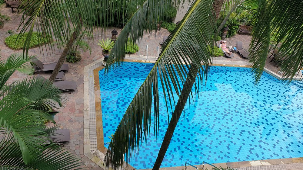 Goodwood Park Hotel Balcony View