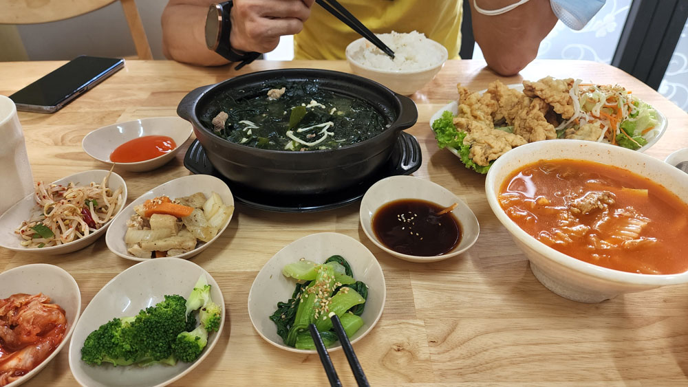 PER Korean meal in Da Nang