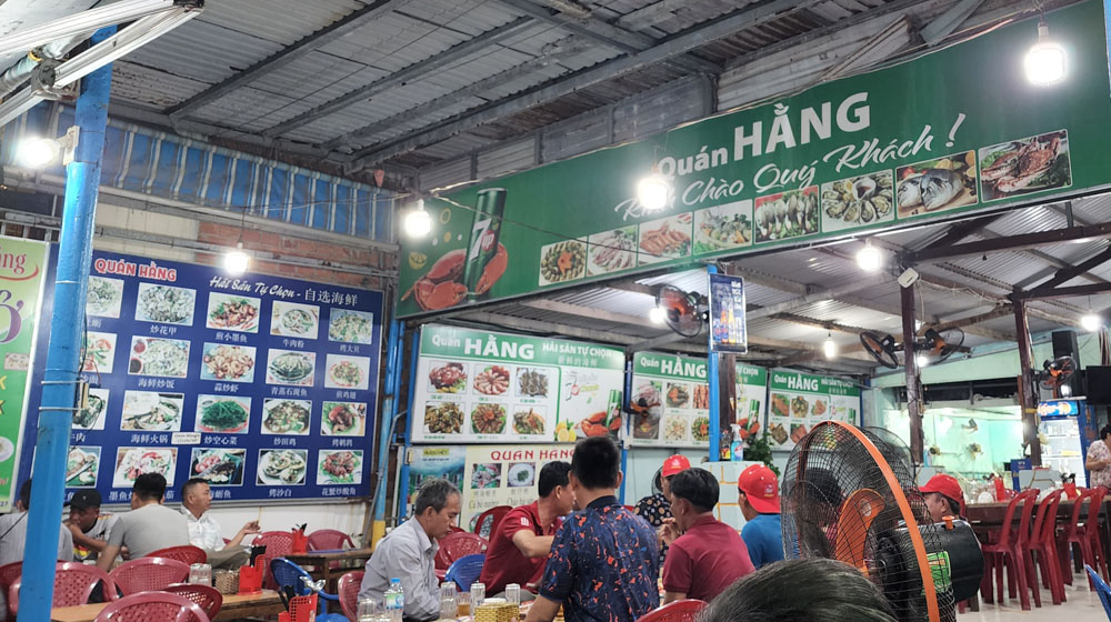Local dinner in Da Nang