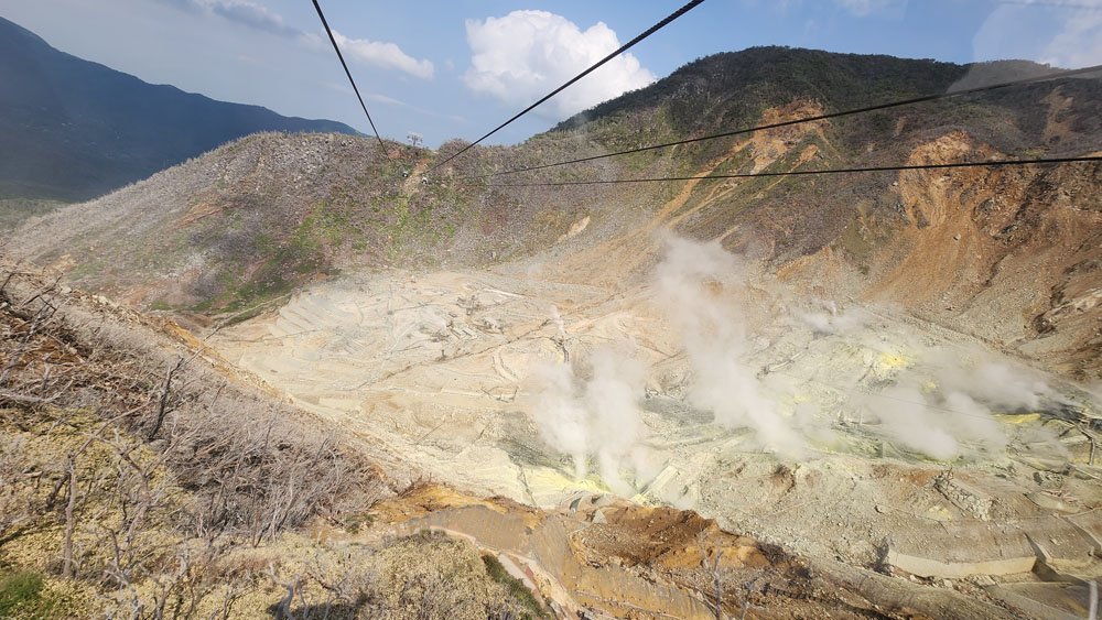 Owakudani Volcano at Hakone