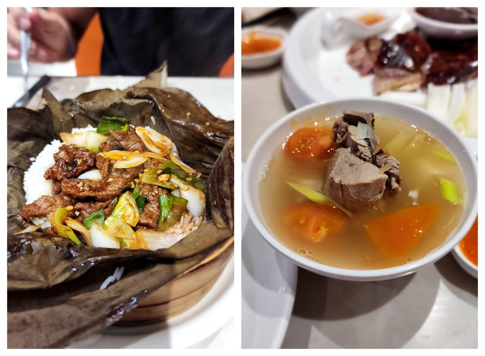 Food in Kota Kinabalu (Gam Tong Gaya Street)